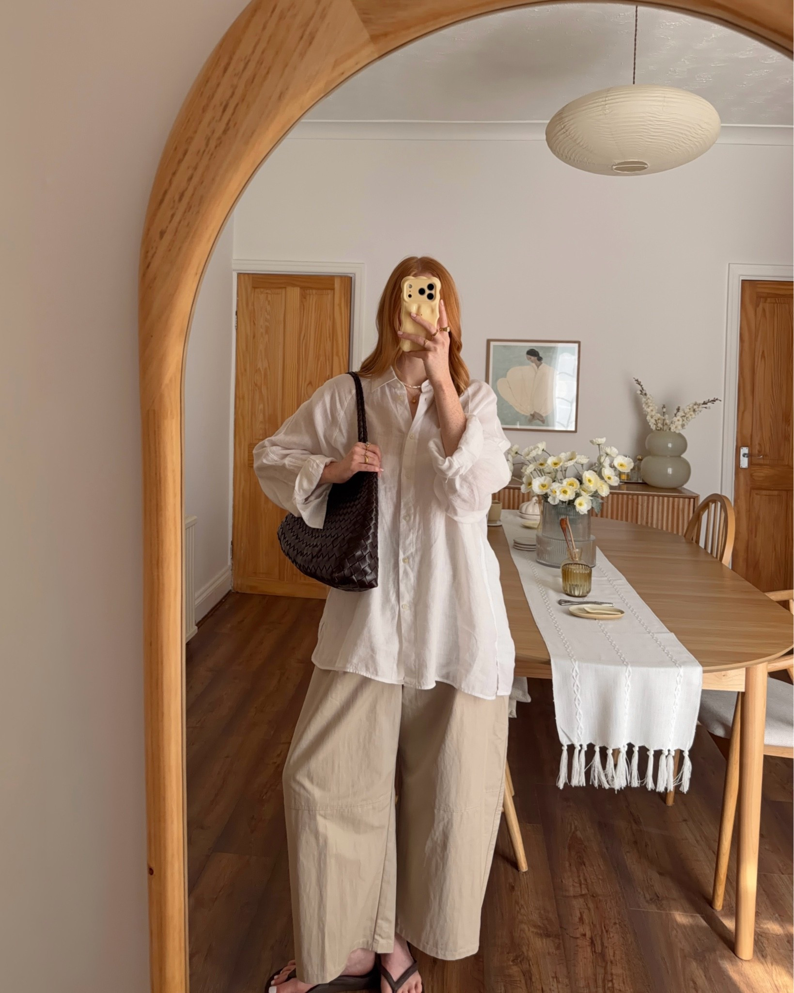 Linen Shirt, White Shirt, Neutral Trouser, Barrel Trousers, Dragon Diffusion Bag

#LTKsummer #LTKuk #LTKeurope