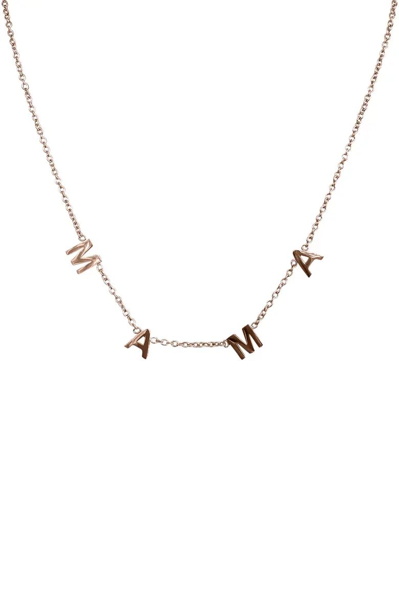 MAMA Pendant Necklace | Nordstrom