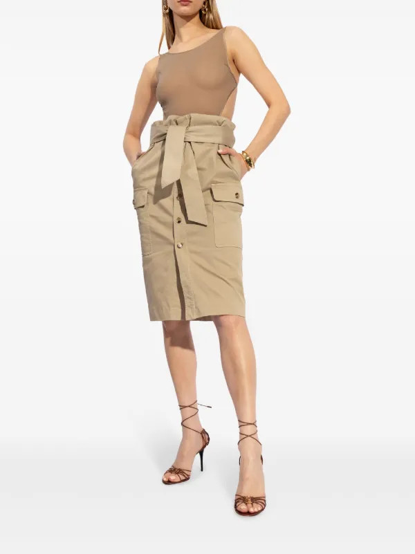 Saint Laurent Backless Georgette Body - Farfetch | Farfetch Global