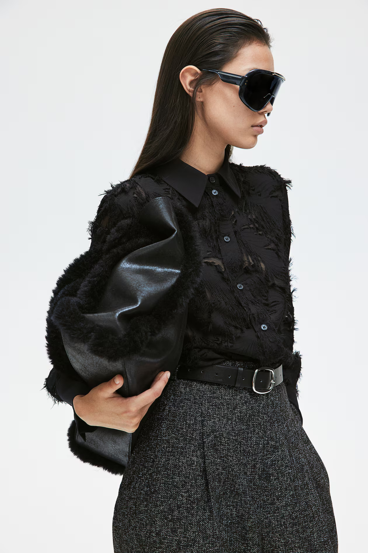 Camisa con textura | H&M (FR, IT, ES, PT, BE)