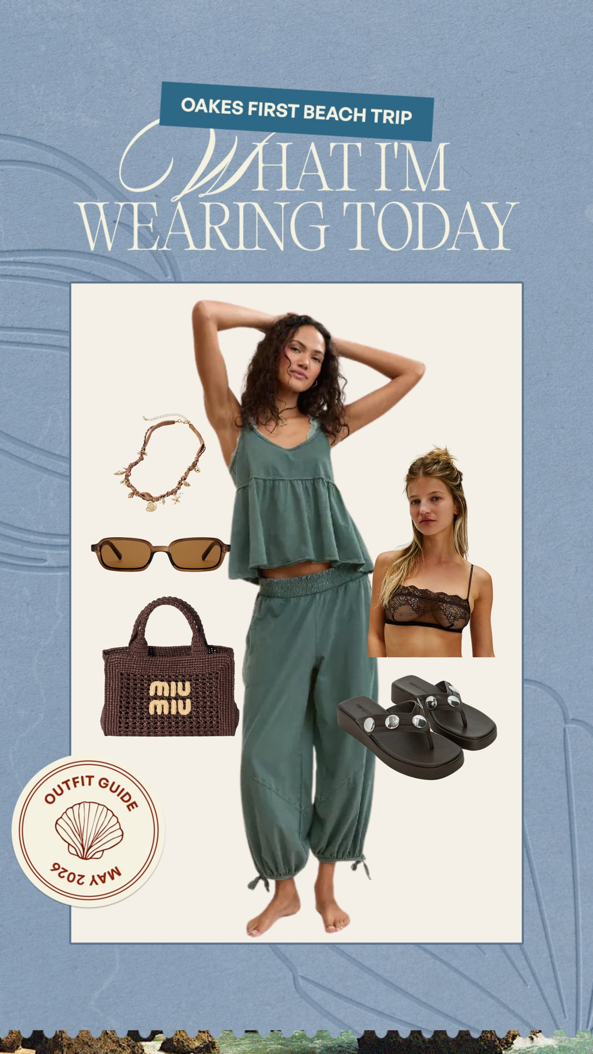 @Aerie outfit!!! So cute for summer 

Top- medium 
Bottoms- large

#LTKSaleAlert #LTKMidsize