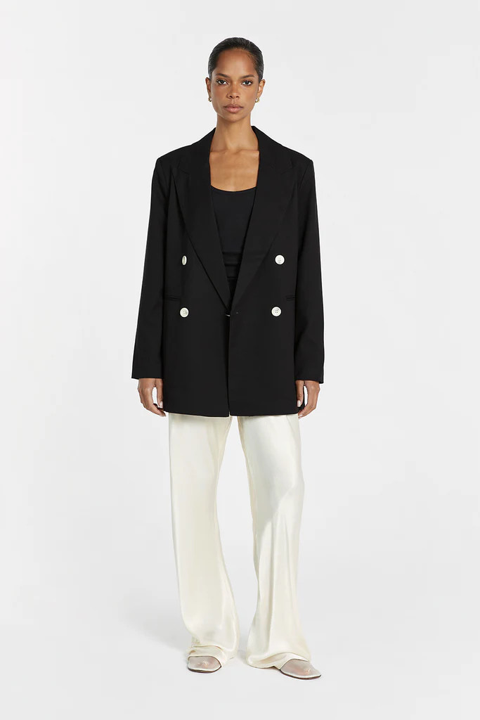 BECKHAM BLACK BLAZER | DISSH