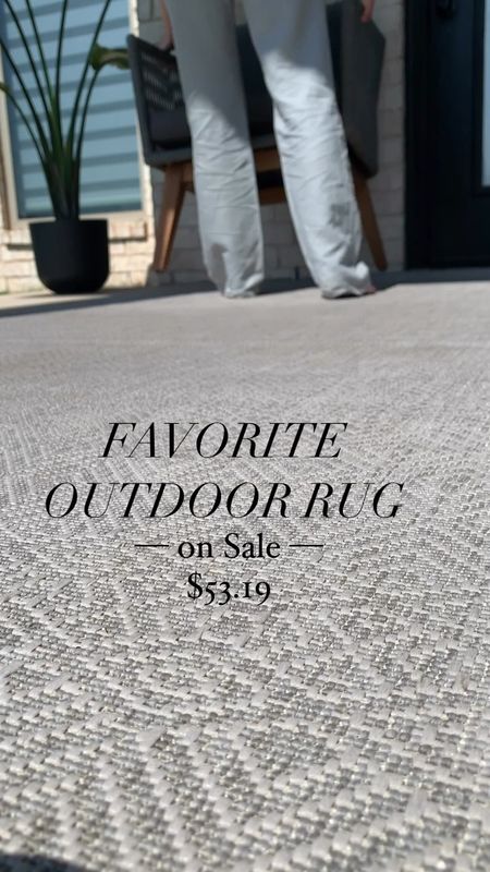 I am not saying run, but at the same time don’t wait too long! 43% off for a 5‘x8‘ outdoor rug (+other sizes/colors available) sounds like a great deal to me!

#LTKStyleTip #LTKSaleAlert #LTKHome