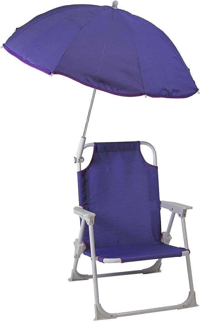 Redmon Beach Baby KIDS Umbrella Chair, Purple , 14W x 12D x 36.75H | Amazon (US)