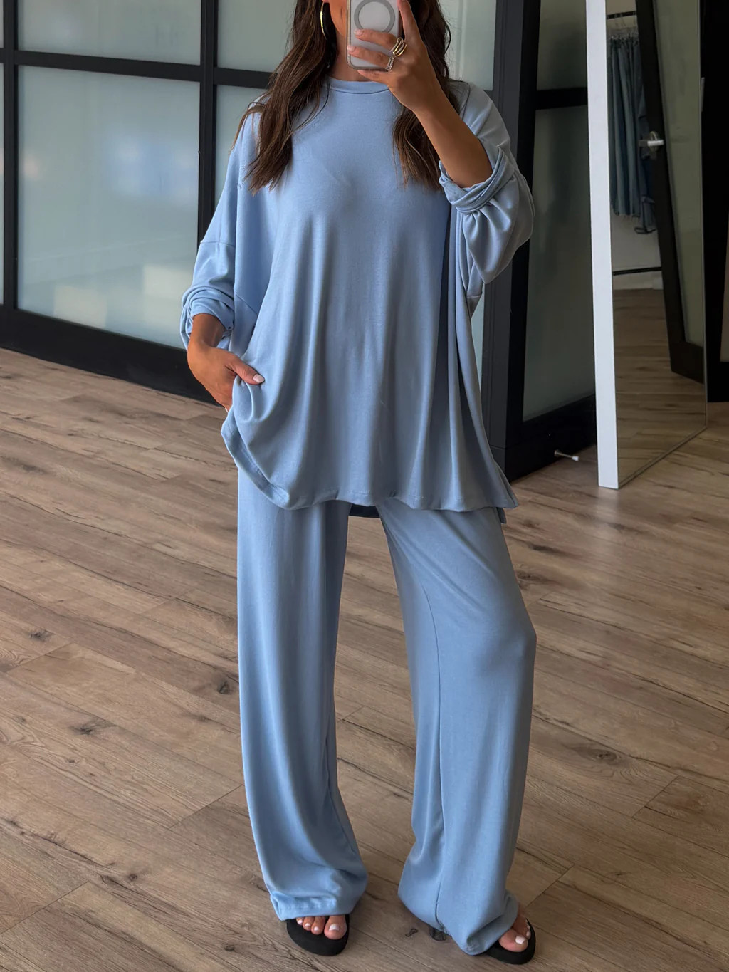 The Cloud Set | Dusty Blue | +Plus Available | Shop Talulah