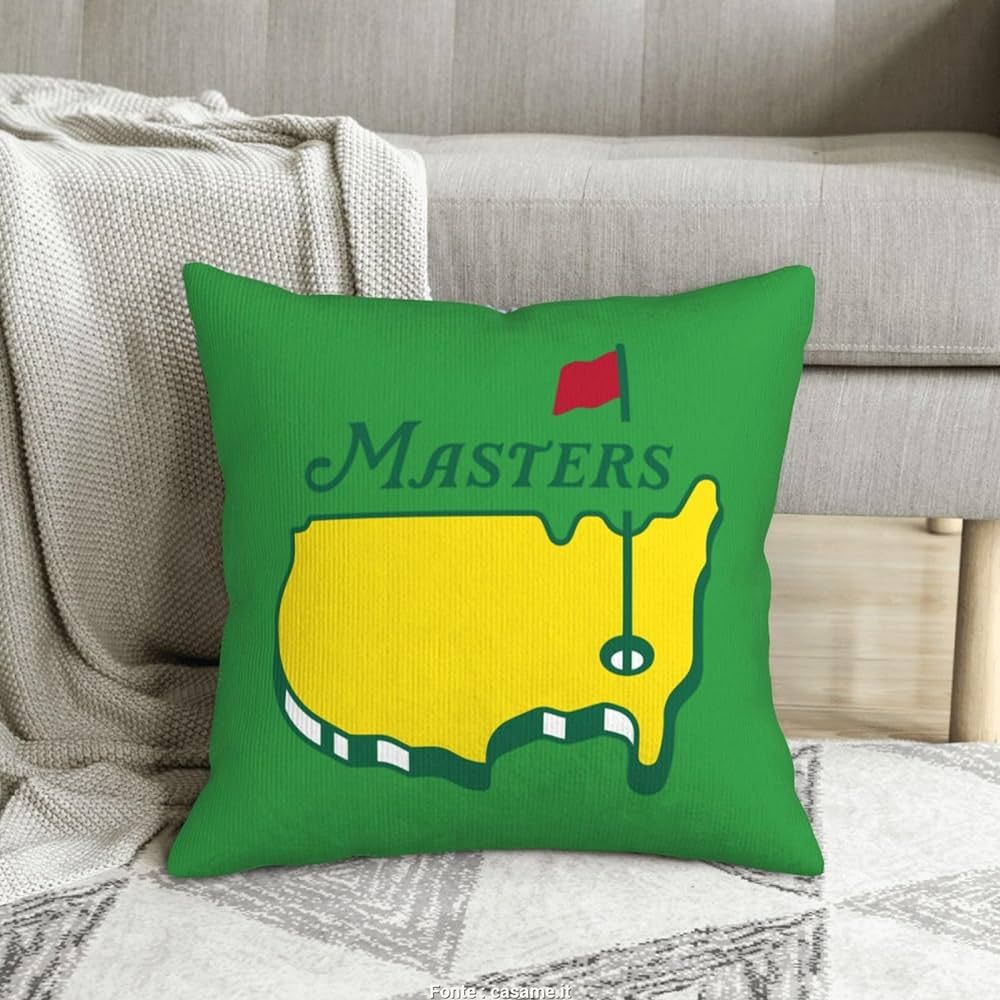 Golf Throw Pillow Covers 18"X18" Cozy Soft Masters Throw Pillowcase Home Decorative Living Room C... | Amazon (US)