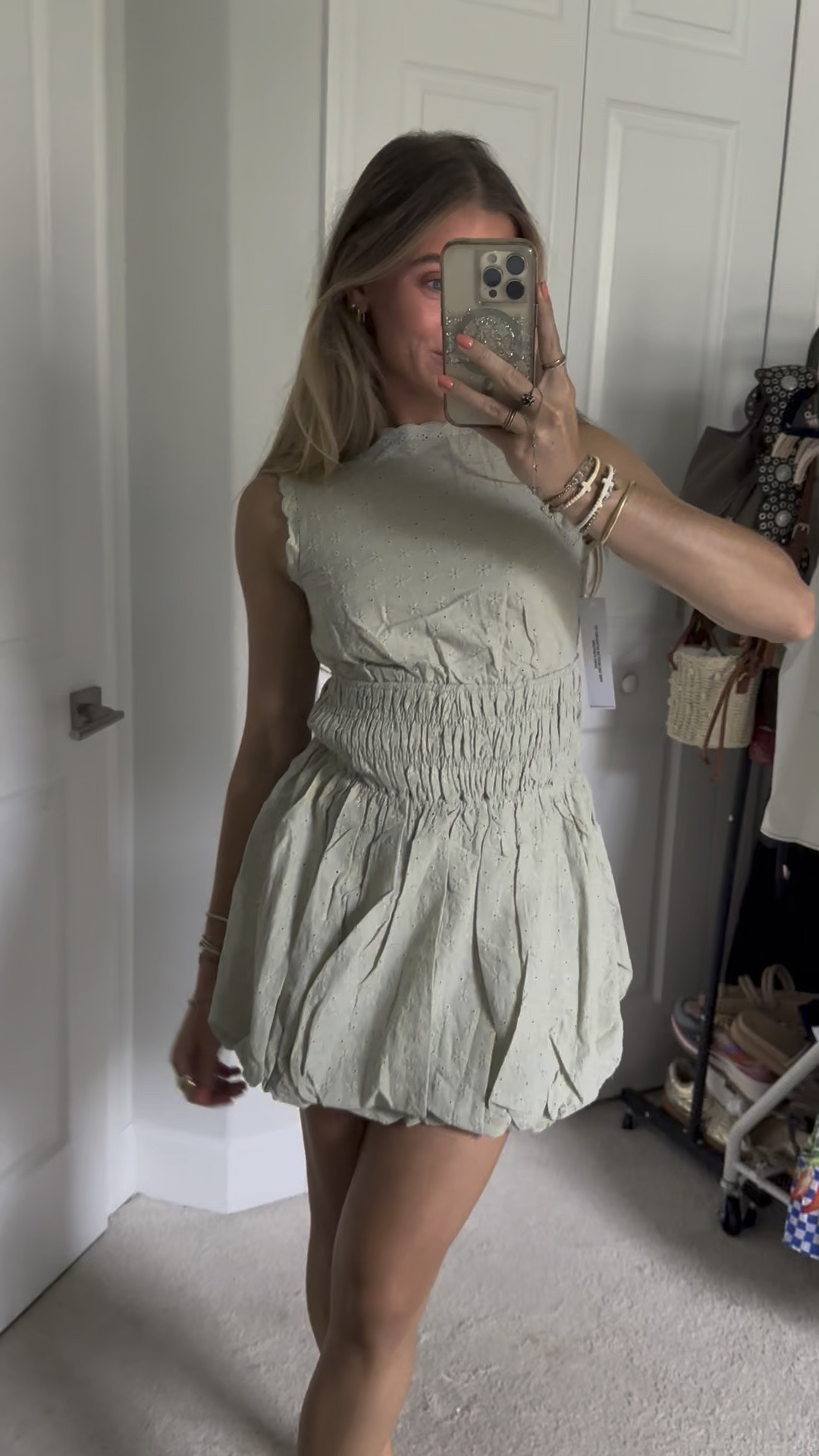 VITTORIA BUBBLE HEM MINI DRESS SAGE. Code is SLOANE20! Princess Polly. @princesspolly I wear the size US 2 in Princess Polly typically but always recommend sizing up because their clothing tends to run small. 
#tryon #tryonwithme #tryonhaul #princesspolly #springstyle #springvibes #springoutfits #springfashion #summerlooks #summeroutfit #summervibes #capsulewardrobe #fashioninspo #outfit #outfitinspo #princesspollyhaul #princesspollytryonhaul #princesspollytryon #fyp 


#LTKFindsUnder100 #LTKSaleAlert #LTKStyleTip