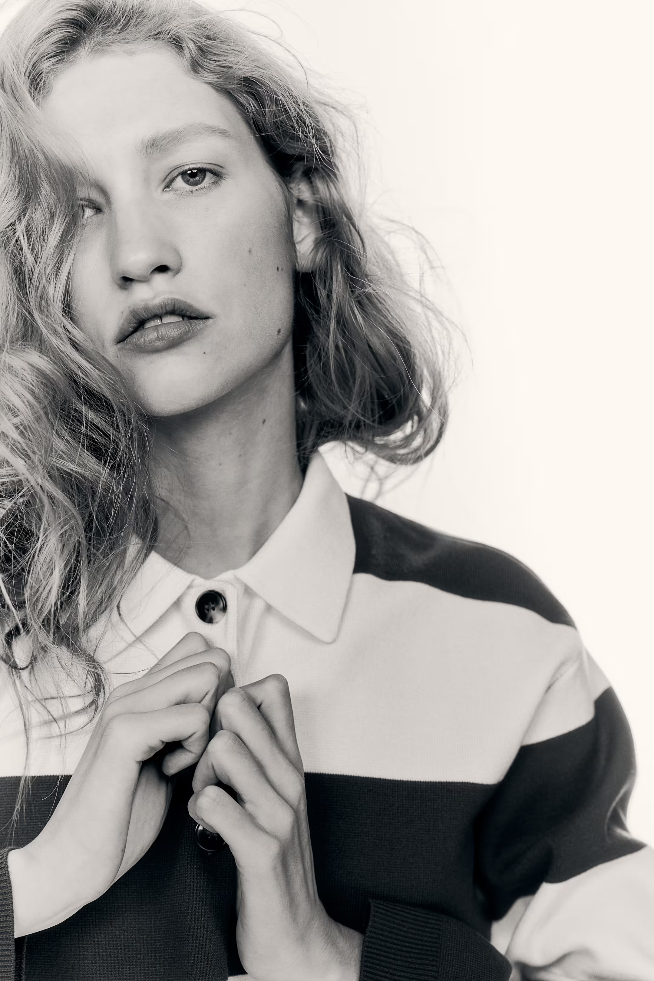 Fine-knit polo jumper | H&M (UK, MY, IN, SG, PH, TW, HK)
