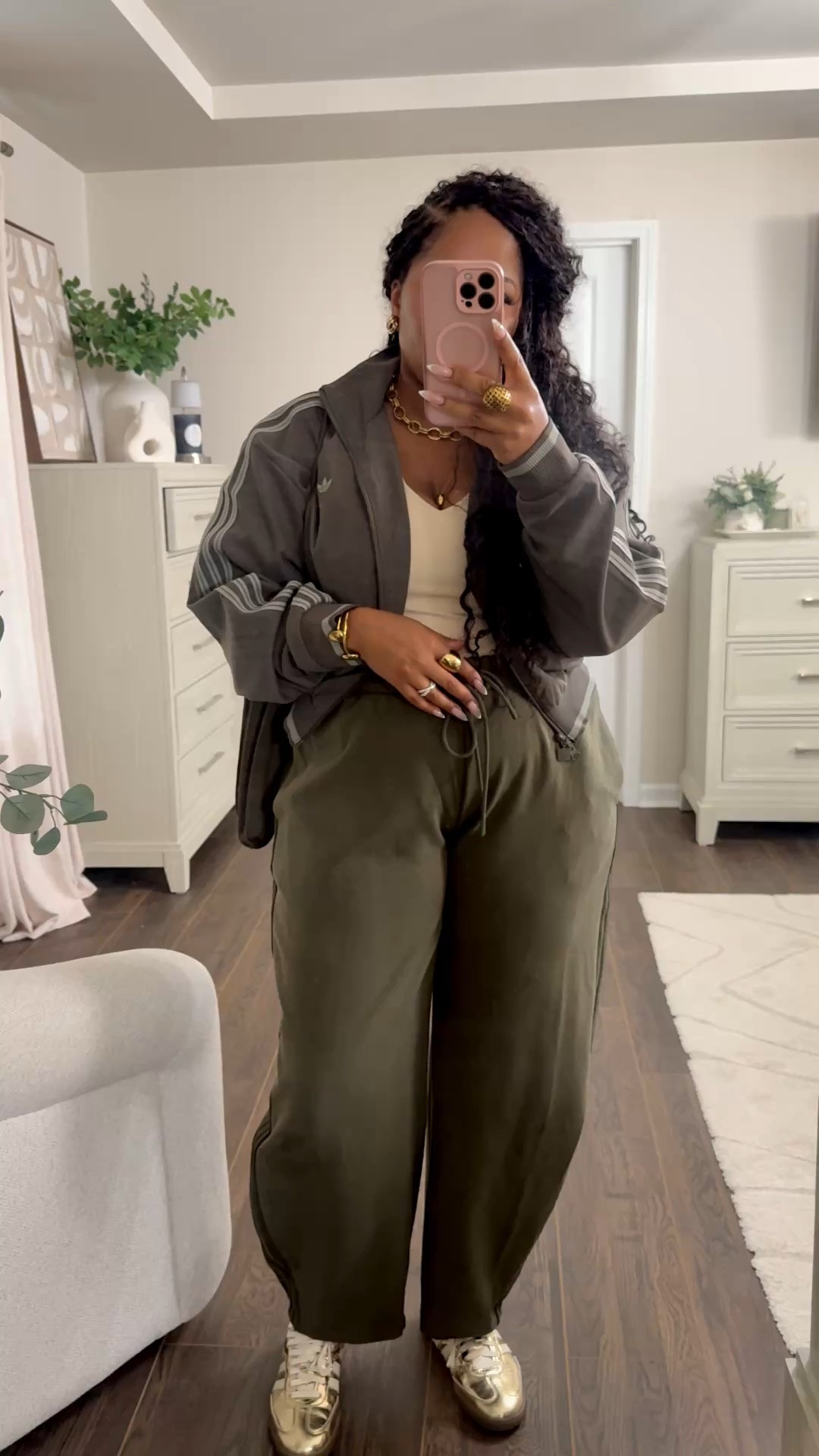 @adidas Fall Inspo outfit. Wearing a size XL in barrel pants and large in jacket. Sneakers run large size down 1/2 size. 
#createdwithadidas

#LTKgrwm #LTKdayinmylife