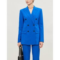 Double-breasted stretch-wool blazer | Selfridges