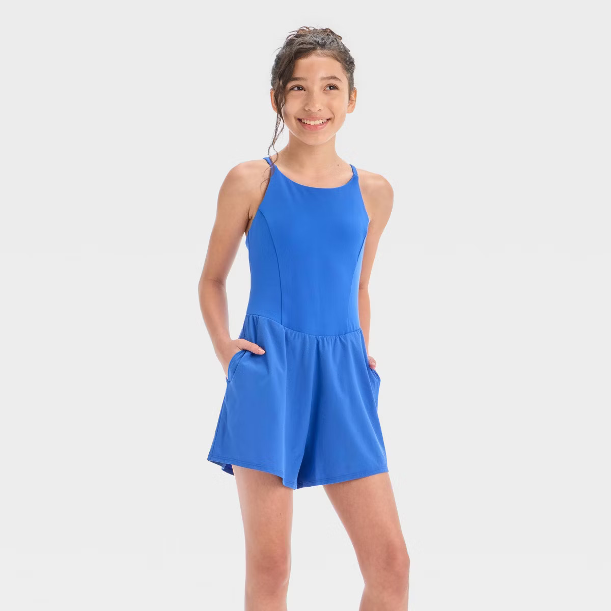 Girls' Knit Romper - All In Motion™ | Target