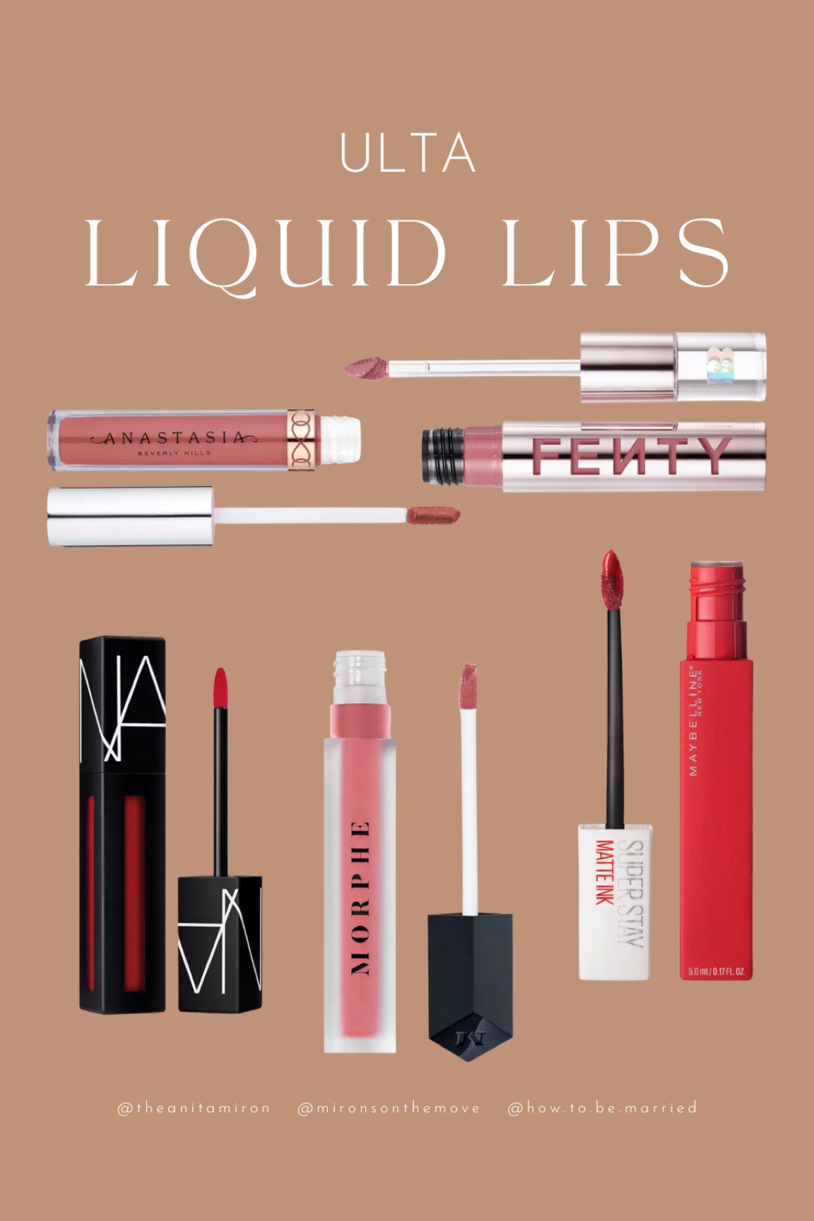 Liquid lipsticks from Ulta

#LTKbeauty