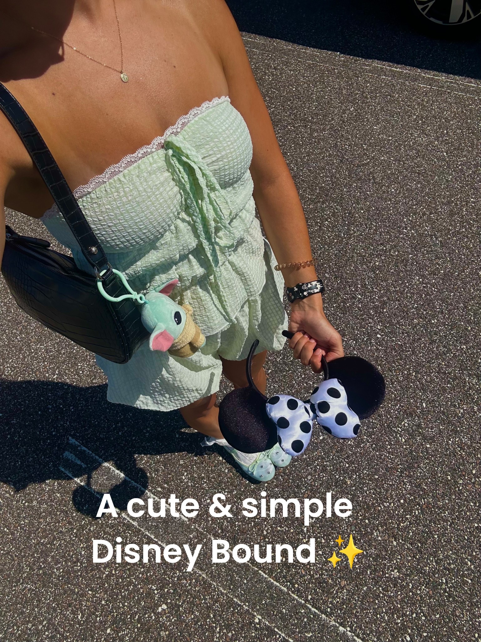 A perfect Disney bound! I paired it with a baby yoda bag charm ✨💚 

#LTKPetite #LTKStyleTip #LTKU