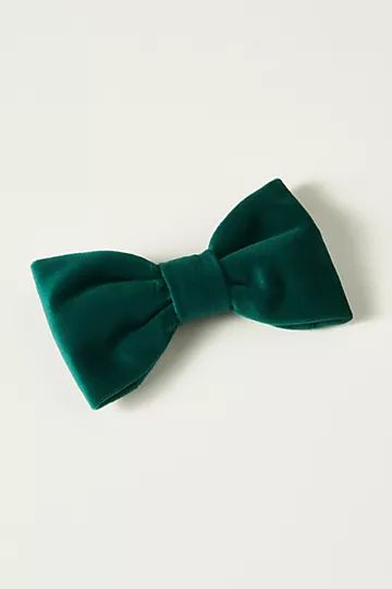 The Foggy Dog Velvet Forest Bow Tie | Anthropologie (US)