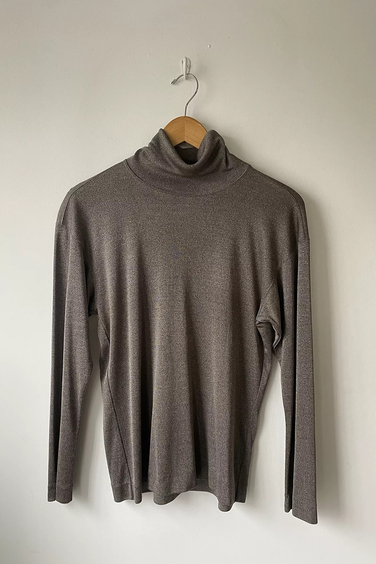 Issey Miyake Grey Brown Turtleneck Selected by The Curatorial Dept. | Free People (Global - UK&FR Excluded)