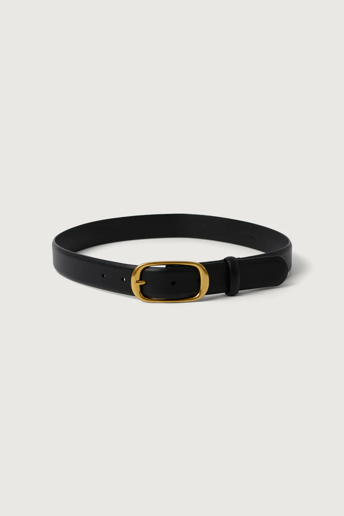 BLAKE OVAL LEATHER BELT | OAK + FORT