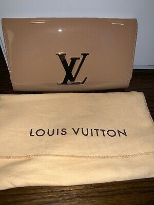 Details about   Louis Vuitton Louise Ew Nude Patent Leather | eBay US