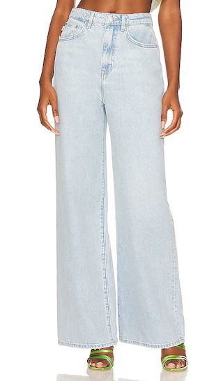 Mckensie High Rise Extra Wide Leg in Hollywood | Revolve Clothing (Global)