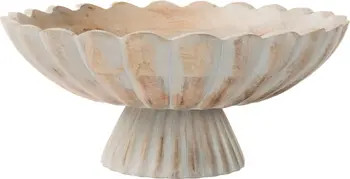 Fluted Pedestal Bowl - Rustic Grey | Nordstrom