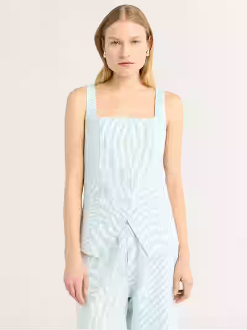 Scoop Women's and Women's Plus Linen Blend Longline Vest, Sizes XS-4X | Walmart (US)