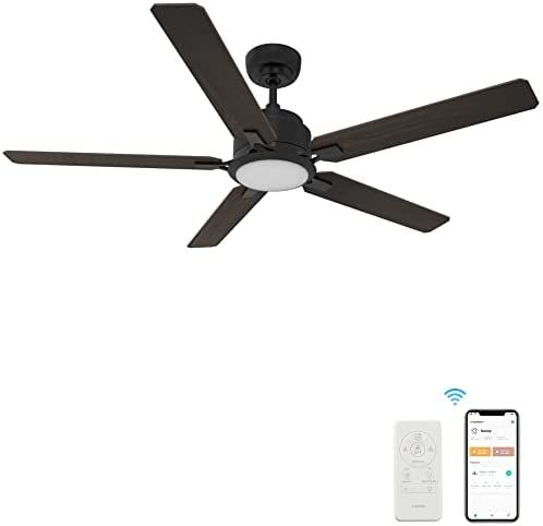 Smart Ceiling Fan with Lights, Indoor & Outdoor Ceiling Fan with Remote, 10 Speeds Smart Ceiling ... | Amazon (US)