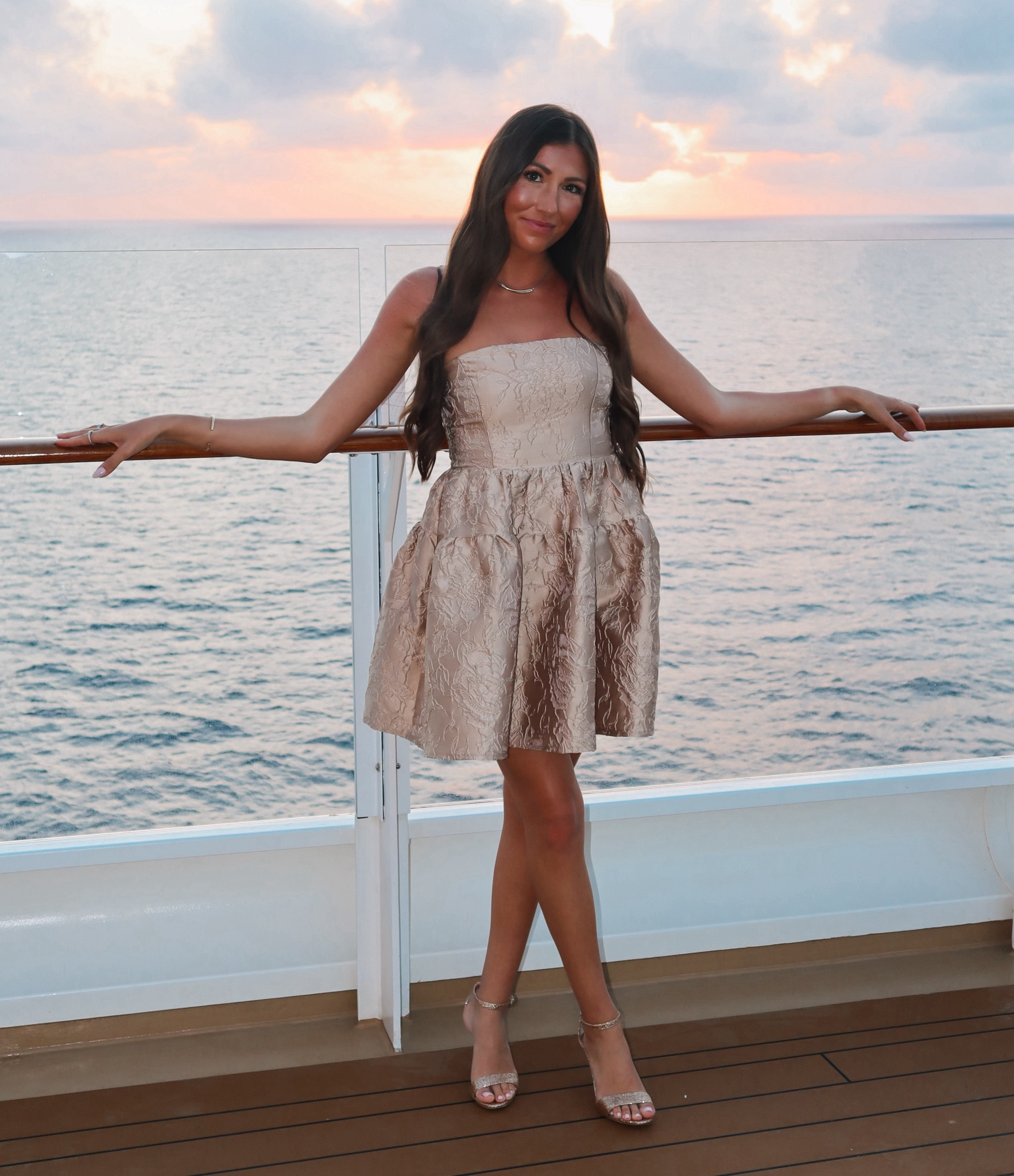 Gold Vacation Dress from Hello Molly

#LTKStyleTip #LTKTravel #LTKSeasonal