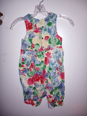 LAURA ASHLEY Mother & Child Vintage  Girl Floral Romper 2 Year Old  | eBay | eBay US