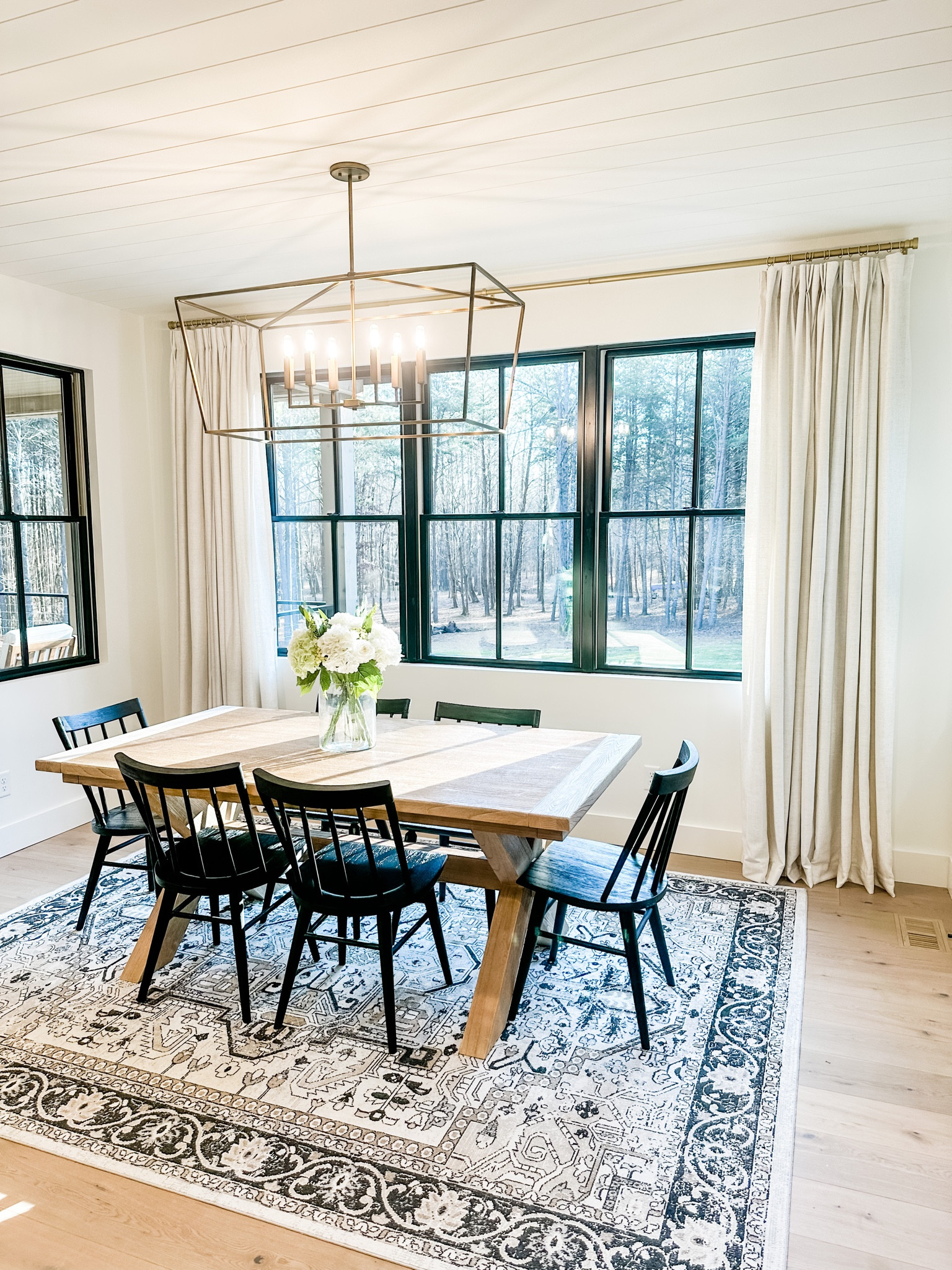 Breakfast nook sunlight.  Love how the sun shines through and these curtains are perfect to add warmth and texture.  

#LTKhome