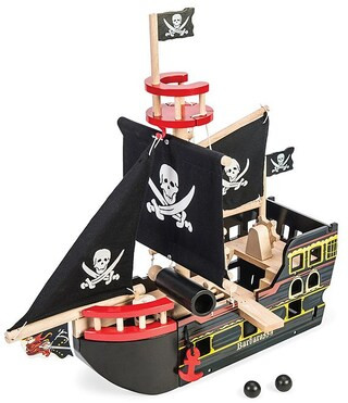 Le Toy Van Barbarossa Wooden Pirate Ship | Dillard's | Dillard's