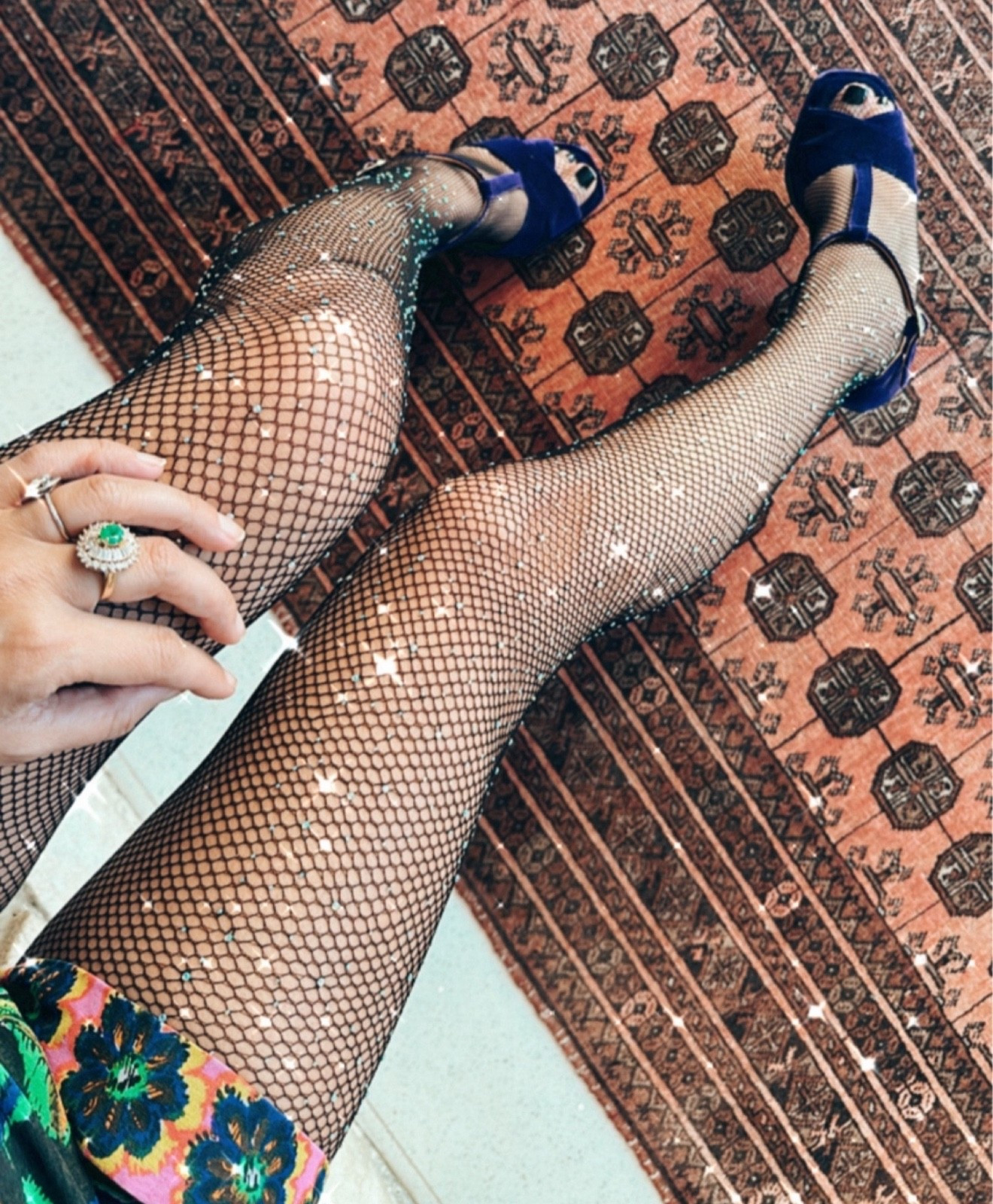 Sparkle fishnet tights! Must have for the holidays!!!! 

#LTKHoliday