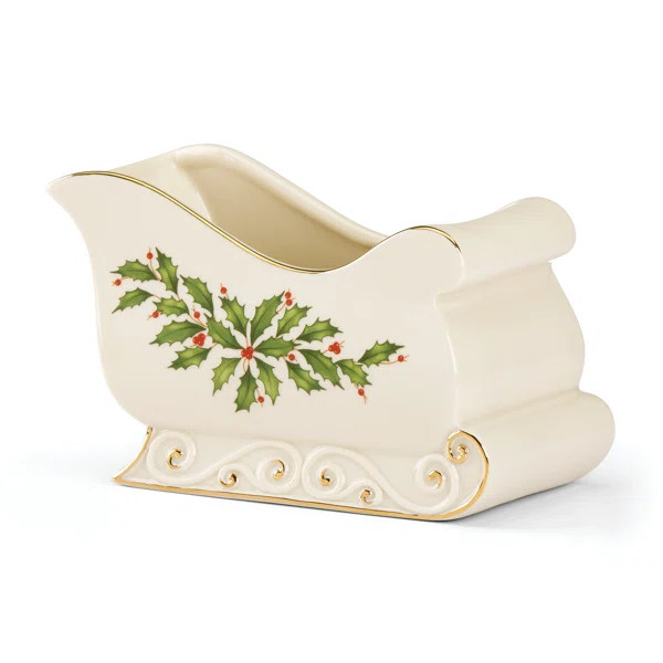Holiday Sleigh 16 fl oz. Candy Bowl | Wayfair North America