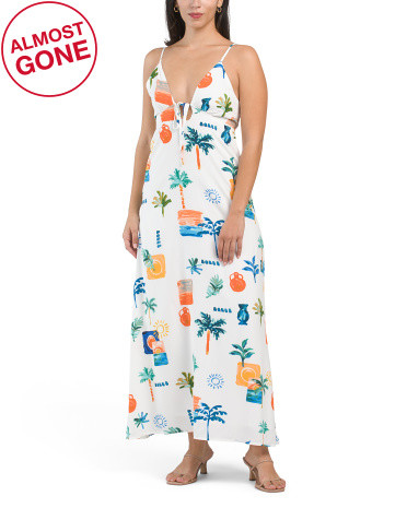 Coastal V-neck Maxi Dress | TJ Maxx