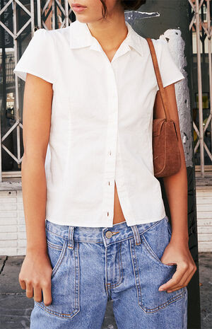 John Galt Short Sleeve Button Up Shirt | PacSun