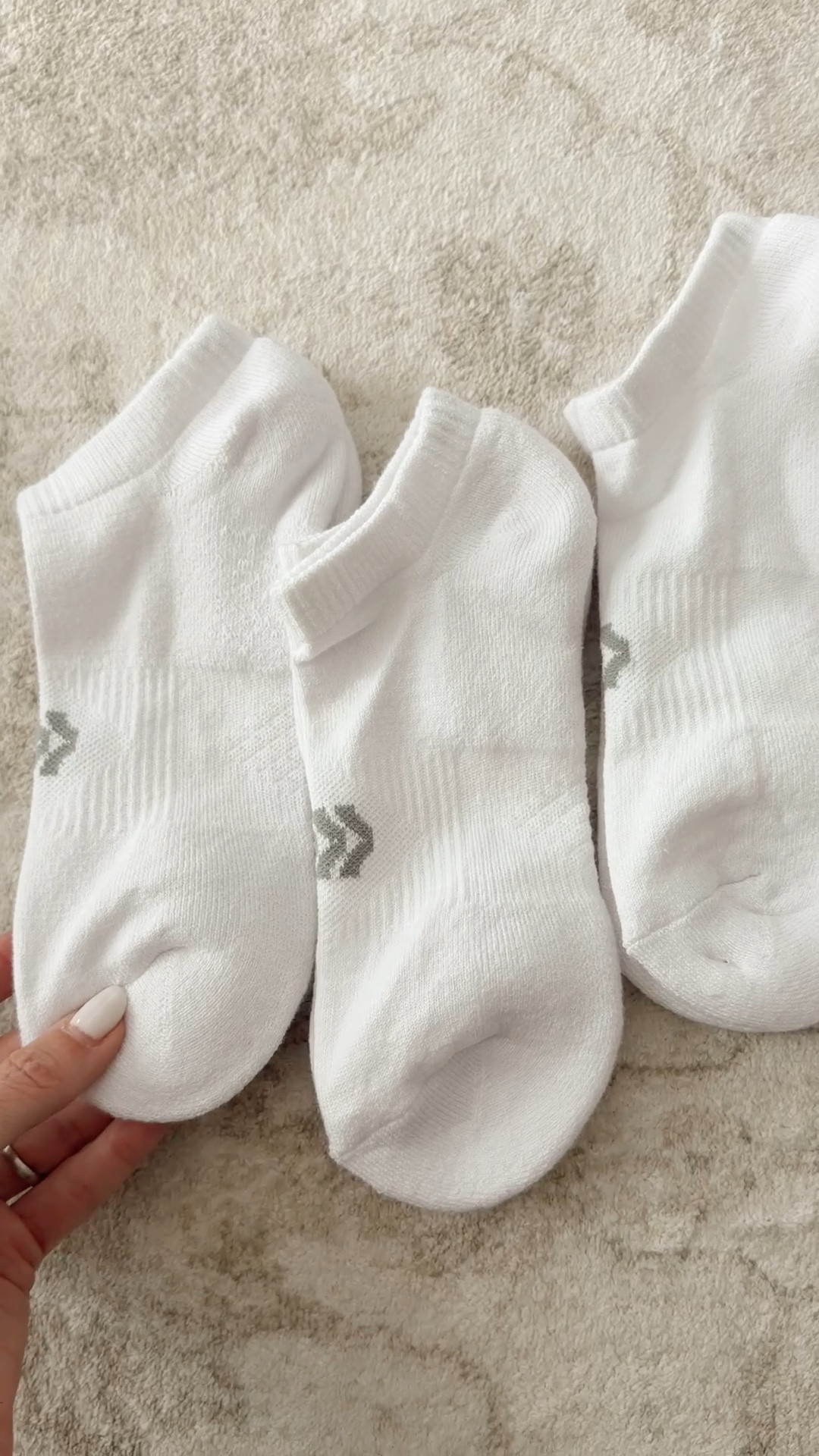 These are the socks I like to wear when I play pickleball. I have very sensitive feet so I appreciate and love the extra cushion and support #stylinbyaylin #aylin @Target 

#LTKSeasonal #LTKOver40