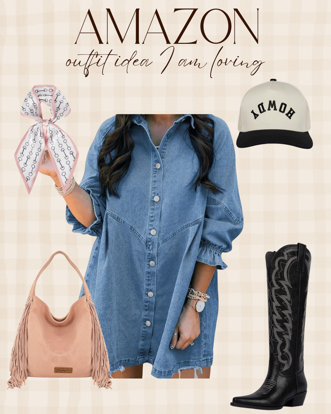 This outfit is so cute! Would be perfect for church, or errands, and everything in between! 

 #LTKgrwm #LTKootd #LTKSeasonal