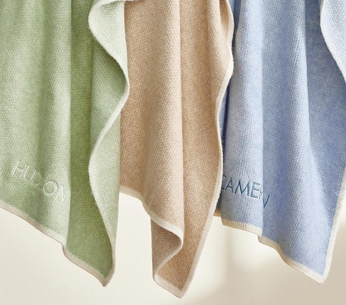 Border Baby Blanket | Pottery Barn Kids
