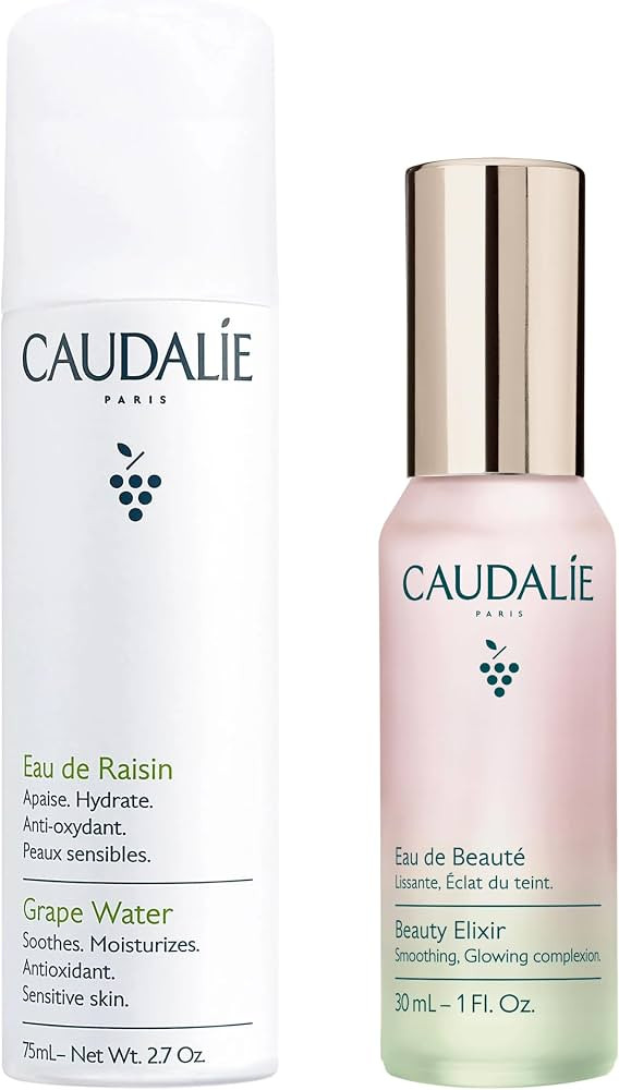 Caudalie Beauty Elixir Face Mist and Grape Water Face Mist Travel-Sized Duo | Amazon (US)