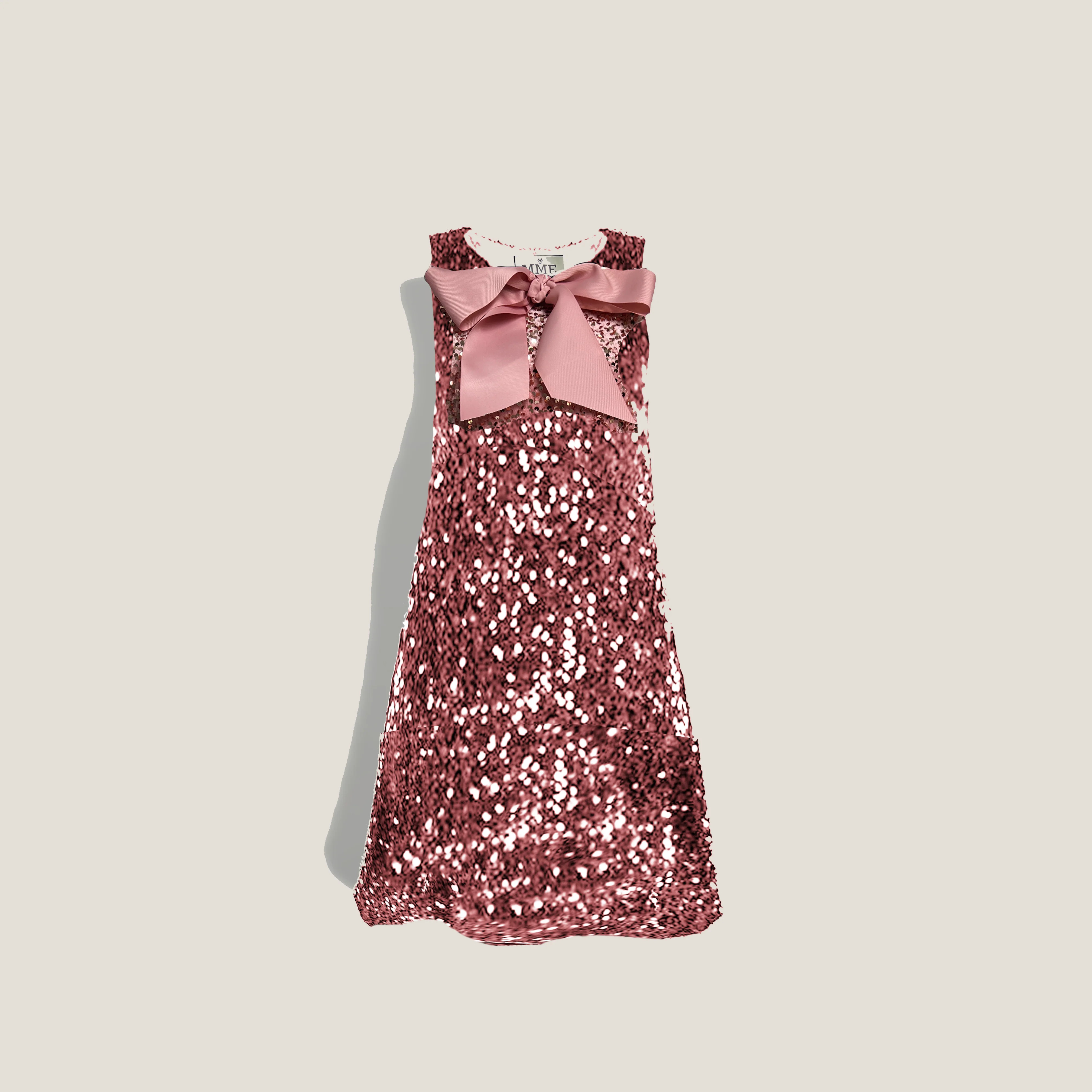 MME. "SEQUIN" SOCIAL Dress - CHAMPAGNE PINK | MME.MINK