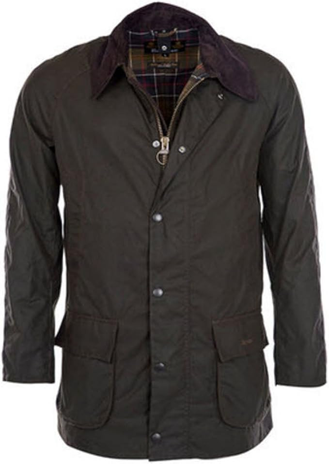 Barbour Ashby Waxed Jacket in Olive | Amazon (US)