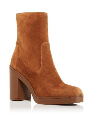 Stuart Weitzman Women's Bethenny 80 Block Heel Booties    | Bloomingdale's Shoes | Bloomingdale's (US)