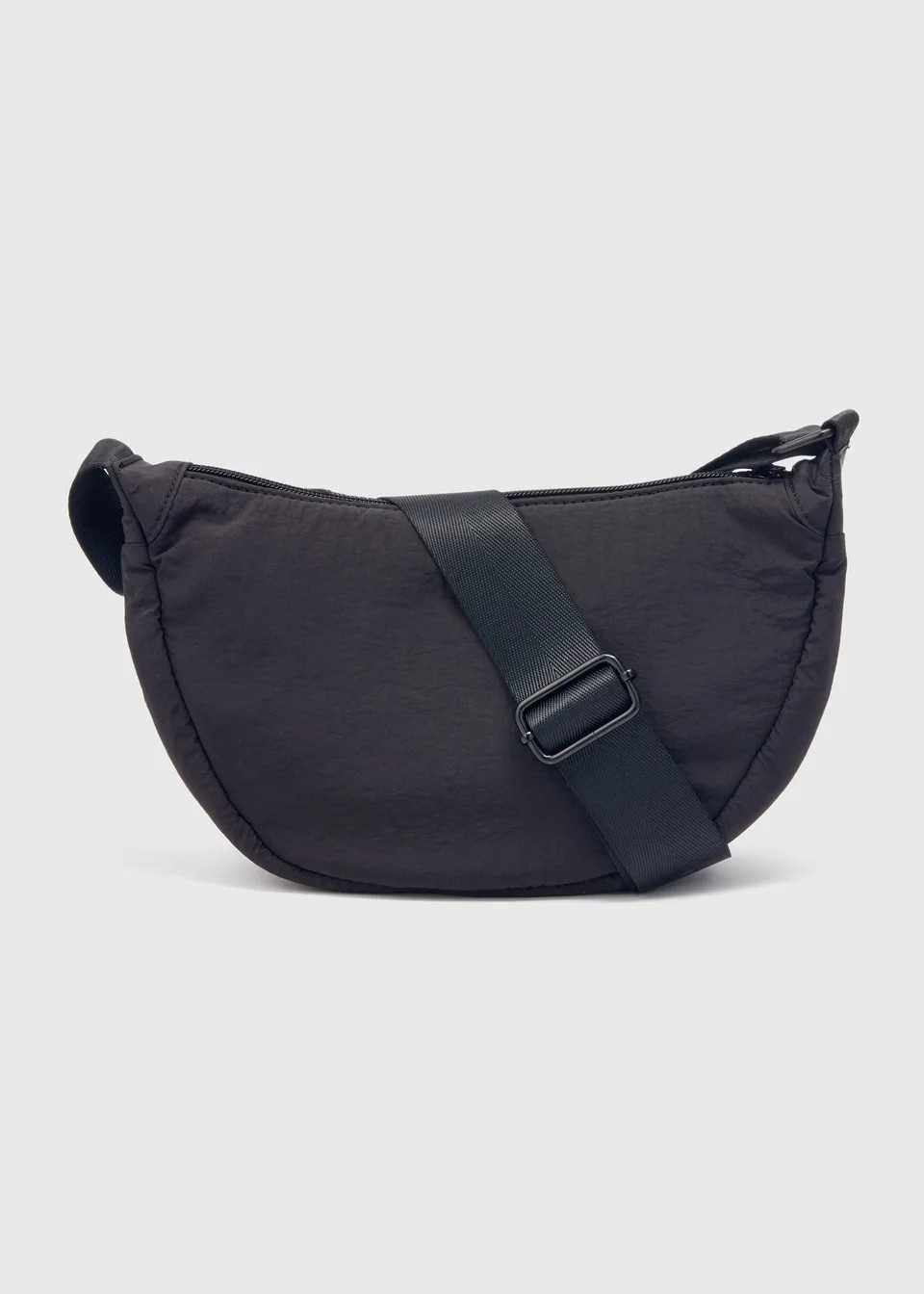 Black Nylon Moon Bag | Matalan (UK)
