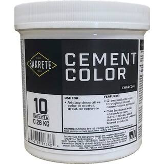 10 oz. Cement Color Charcoal | The Home Depot