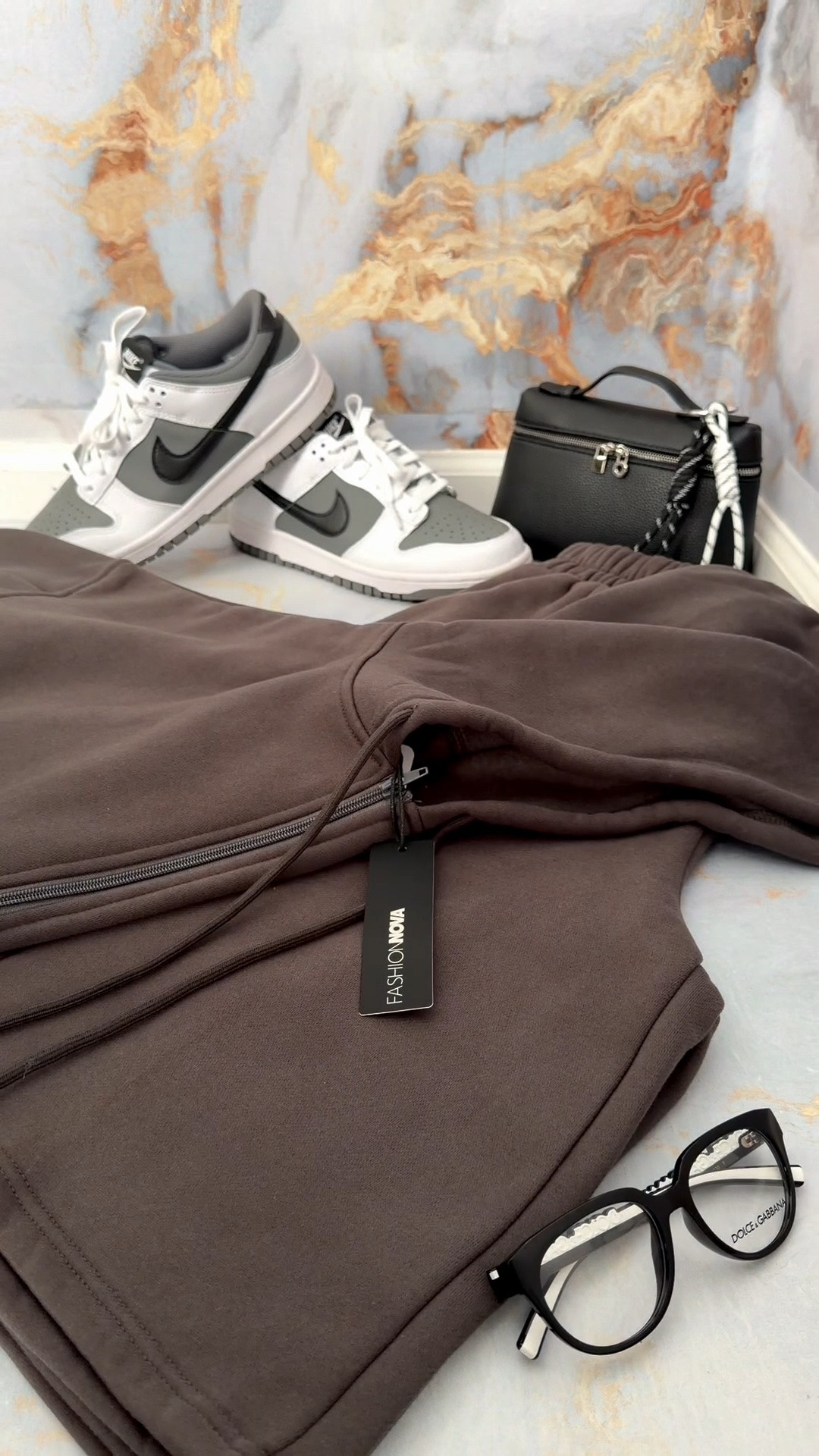 SET: FashionNova 🔍 Wake Up Check Fleece Jort Set - Charcoal
SIGN UP FOR RESTOCK NOTIFICATIONS

#LTKootd #LTKgrwm #LTKdayinmylife