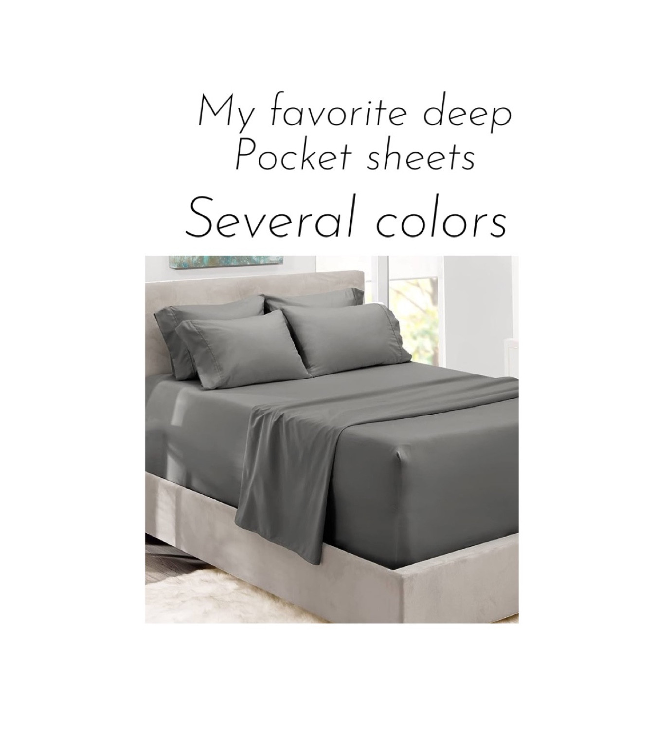 Sheet set , deep pocket sheets , bedroom, bedding 

#LTKhome