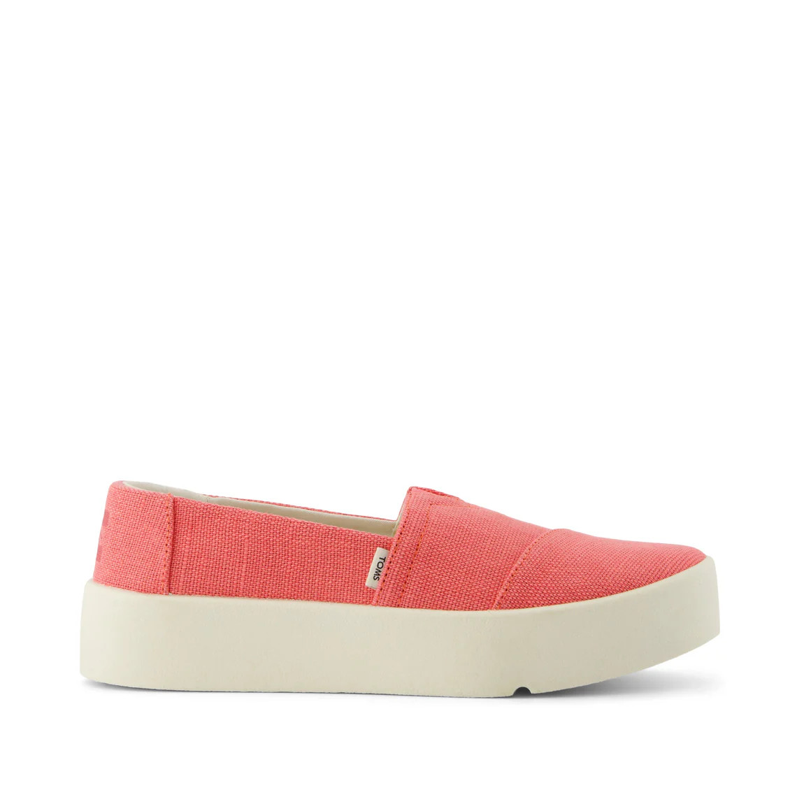 Verona Slip On Sneaker Sunset Coral Heritage Canvas | Toms EMEA