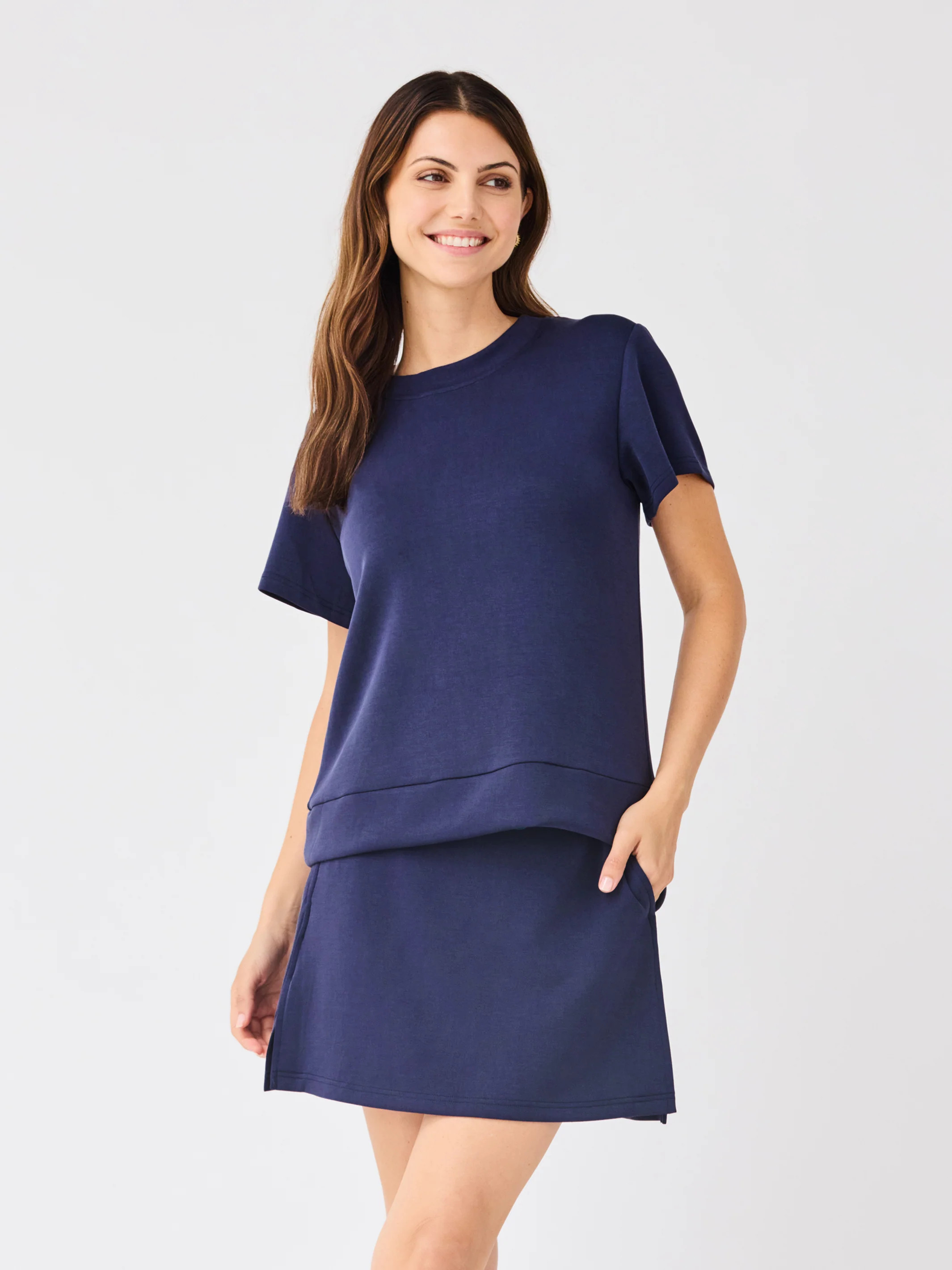 Cora Skort | Navy | Mary Square