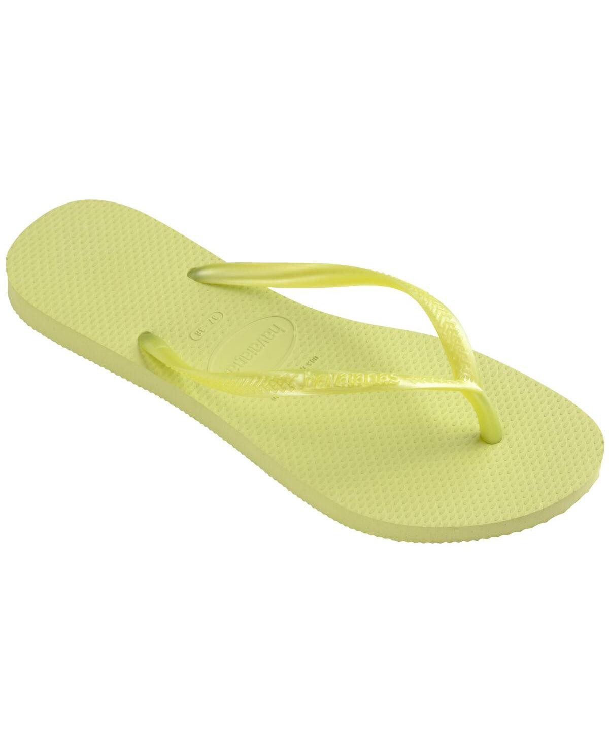 Havaianas Women's Slim Slip On Sandals - Matcha Green | Macy's