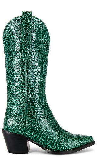 Dagget Boot in Green Gator | Revolve Clothing (Global)
