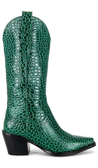 Dagget Boot in Green Gator | Revolve Clothing (Global)