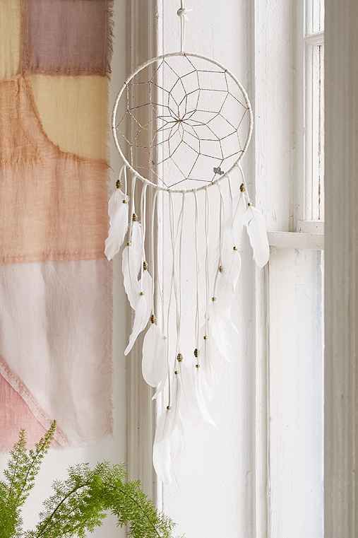 Indica Design Gemma Dream Catcher,IVORY,ONE SIZE | Urban Outfitters US